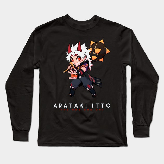 Arataki Itto Long Sleeve T-Shirt by Susto